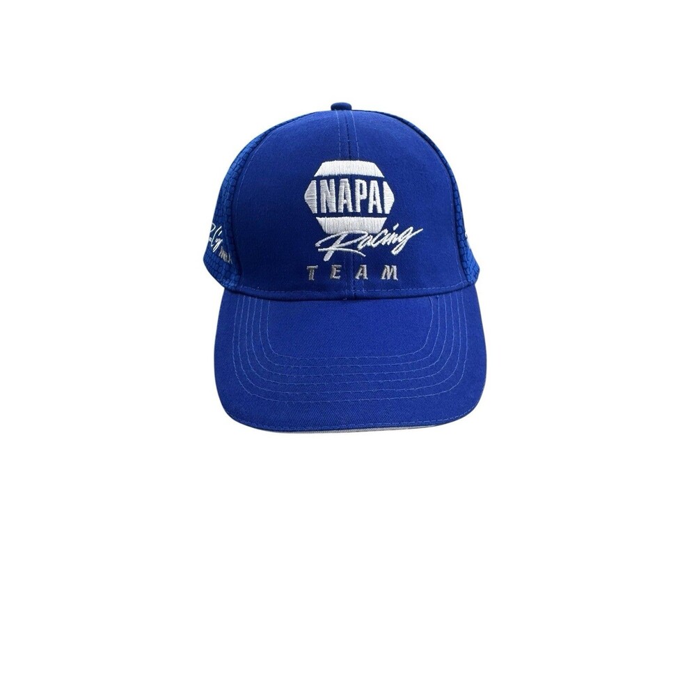 NAPA Racing Team Cap Blue Hook and Loop Back Embroidered Unisex Fast Shipping